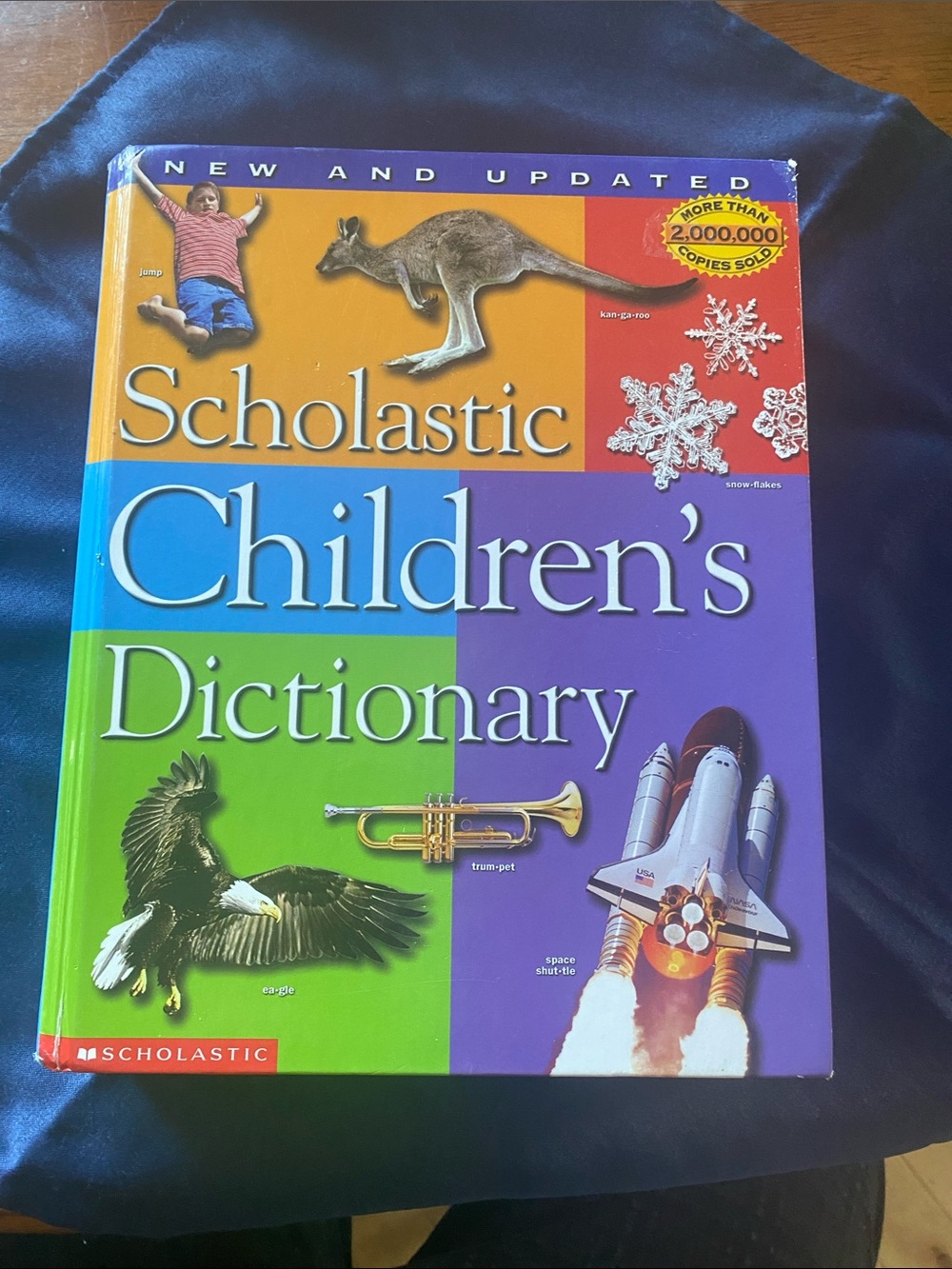 Scholastic Children's Dictionary - Blue, Purple, Green, Orange, Red Cover